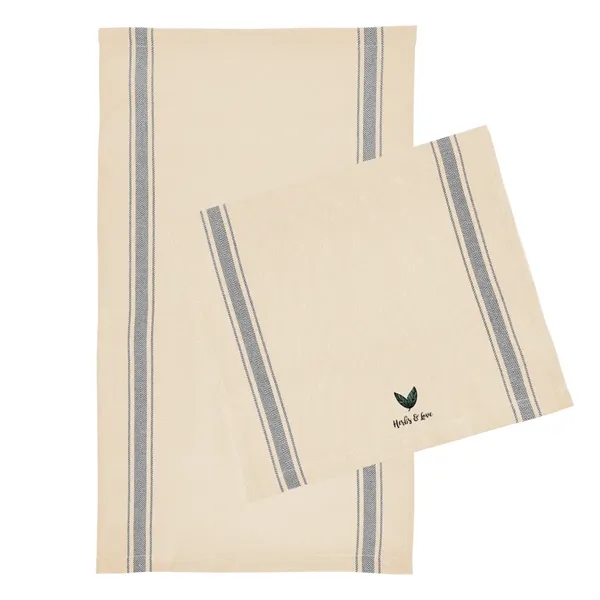 Cotton Stripe Tea Towel... from ASI 61125 Hit Promotional Products