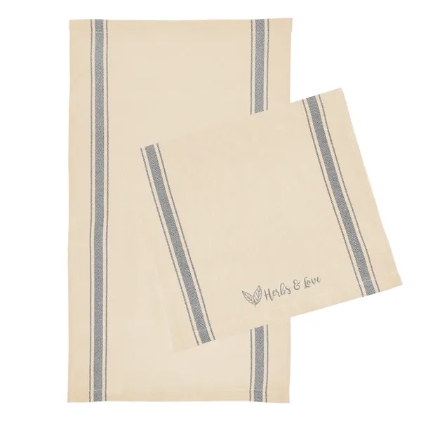 Cotton Stripe Tea Towel... from ASI 61125 Hit Promotional Products