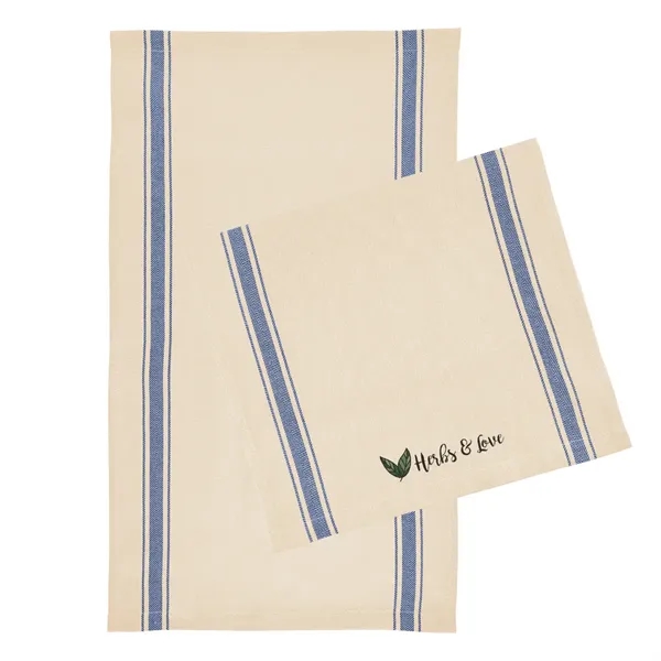 Cotton Stripe Tea Towel... from ASI 61125 Hit Promotional Products