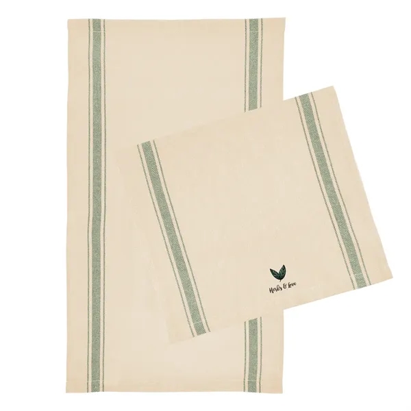 Cotton Stripe Tea Towel... from ASI 61125 Hit Promotional Products
