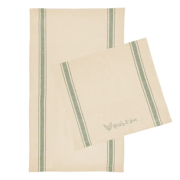 Cotton Stripe Tea Towel... from ASI 61125 Hit Promotional Products