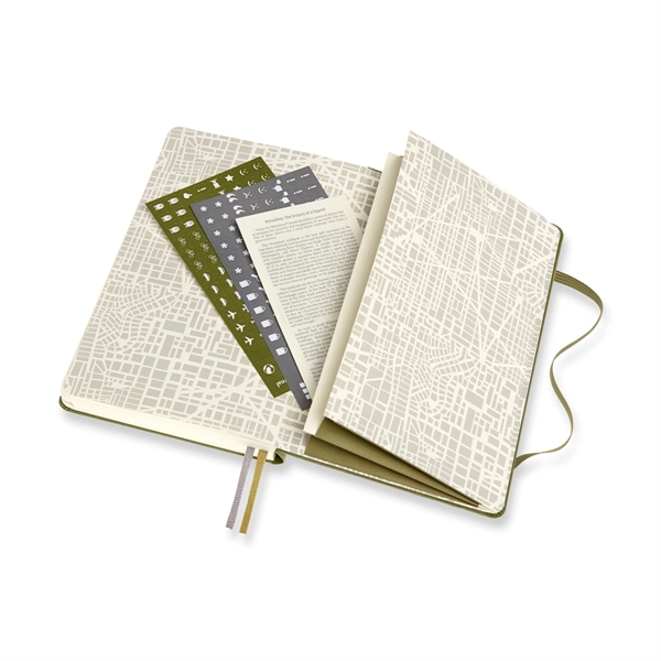 Moleskine® travel journal with tip and tools, 400 ivory colored pages,... from ASI 56070 Gemline / Gemline®
