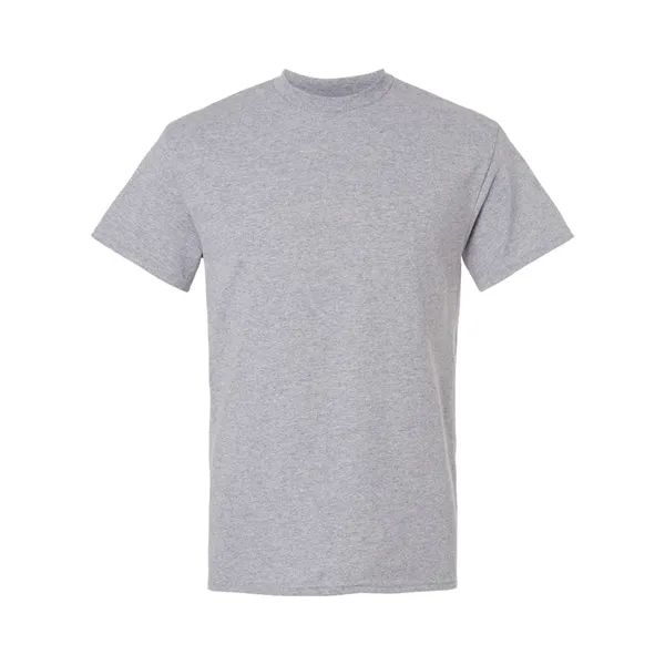 Adult quarter turned 5.6 oz pre-shrunk 50% polyester / 50% cotton... from ASI 84358 S&S Activewear