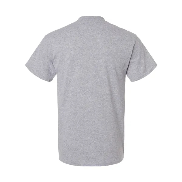 Adult quarter turned 5.6 oz pre-shrunk 50% polyester / 50% cotton... from ASI 84358 S&S Activewear