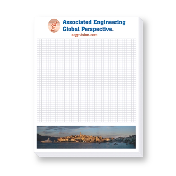 4" x 5 1/4" scratch pad with 50 sheets of white... from ASI 56950 Gill Studios Inc / Gill-Line®