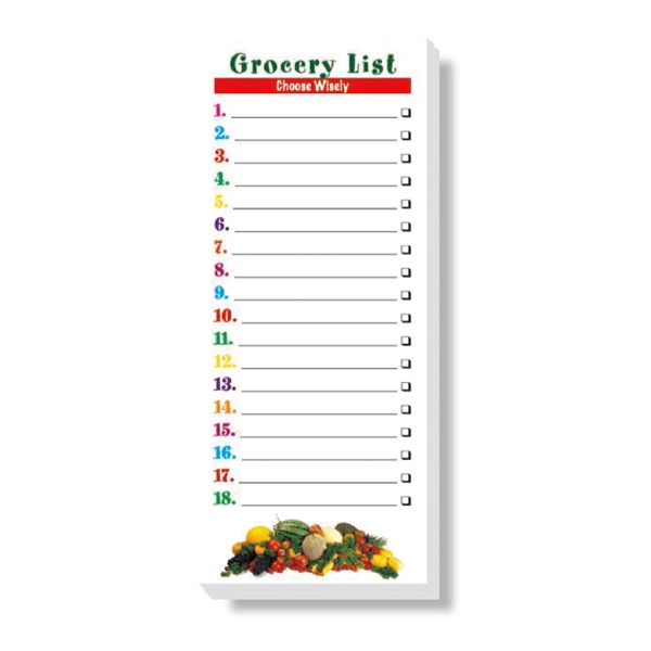 3 1/2" x 8 3/8" scratch pad with 50 sheets of... from ASI 56950 Gill Studios Inc / Gill-Line®