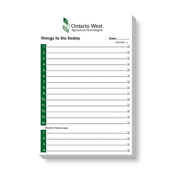 4" x 6" scratch pad with 50 sheets of white paper,... from ASI 56950 Gill Studios Inc / Gill-Line®