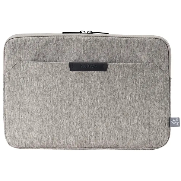 13" laptop sleeve made with recycled heather and metal zippers.... from ASI 39552 BEL Promo