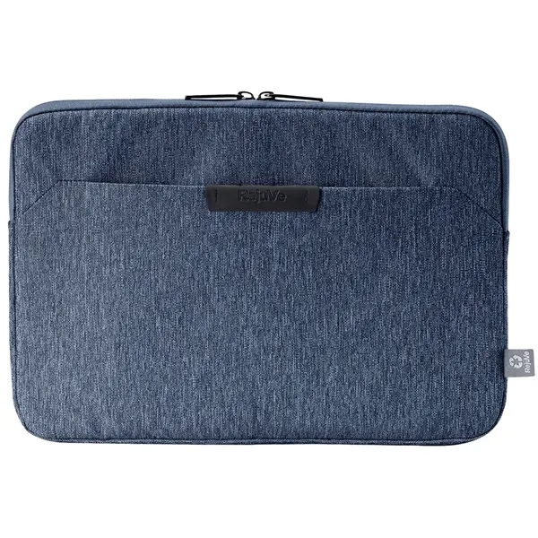 13" laptop sleeve made with recycled heather and metal zippers.... from ASI 39552 BEL Promo