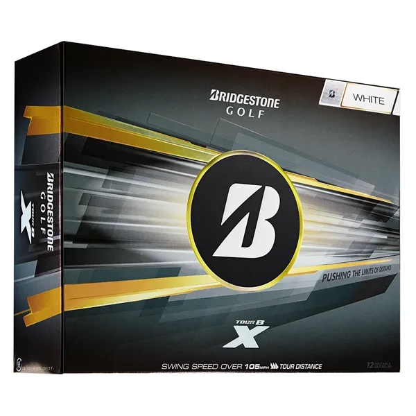 Bridgestone Tour B X golf balls; Box contains 12 white balls... from ASI 38120 Ball Pro / Diversified Quality Kitchenware