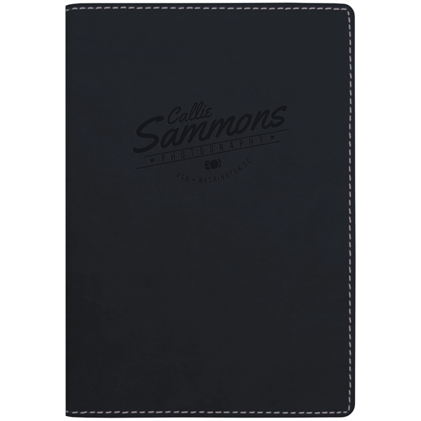 5" x 7" soft cover refillable journal with elastic closure, pen... from ASI 91340 Journalbooks/Timeplanner Calendars