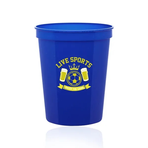 16 oz. BPA free, reusable plastic stadium cup.... from ASI 39552 BEL Promo