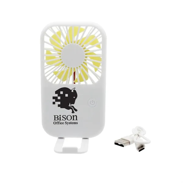 Portable Fan with Phone Holder... from ASI 30270 Aakron Line
