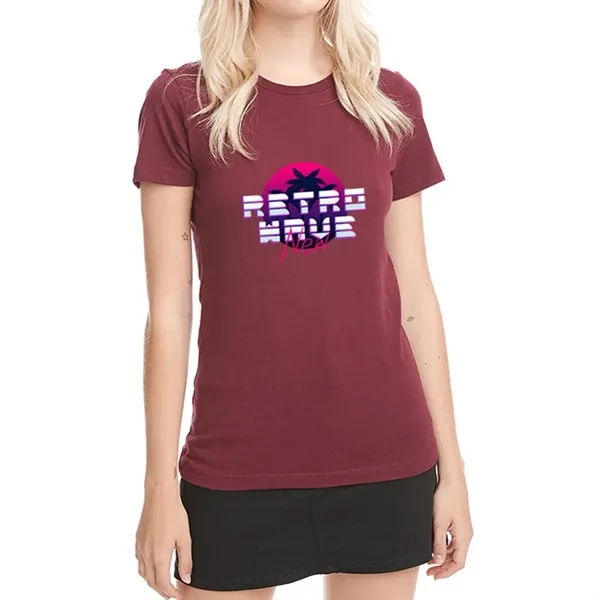 Next Level ladies' boyfriend T-shirt made of 100% combed cotton and... from ASI 39552 BEL Promo