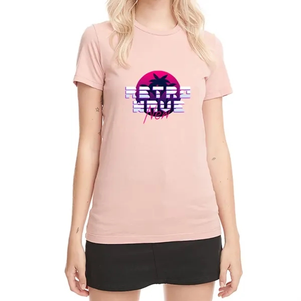 Next Level ladies' boyfriend T-shirt made of 100% combed cotton and... from ASI 39552 BEL Promo