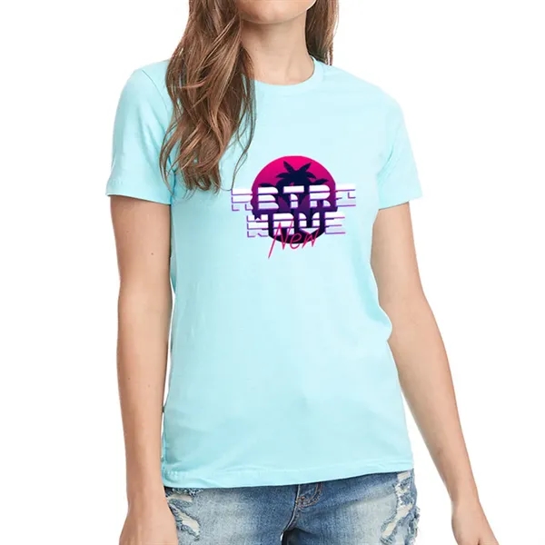 Next Level ladies' boyfriend T-shirt made of 100% combed cotton and... from ASI 39552 BEL Promo
