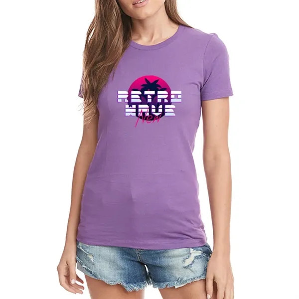 Next Level ladies' boyfriend T-shirt made of 100% combed cotton and... from ASI 39552 BEL Promo