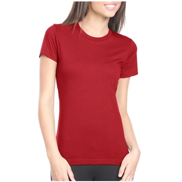Next Level ladies' boyfriend T-shirt made of 100% combed cotton and... from ASI 39552 BEL Promo