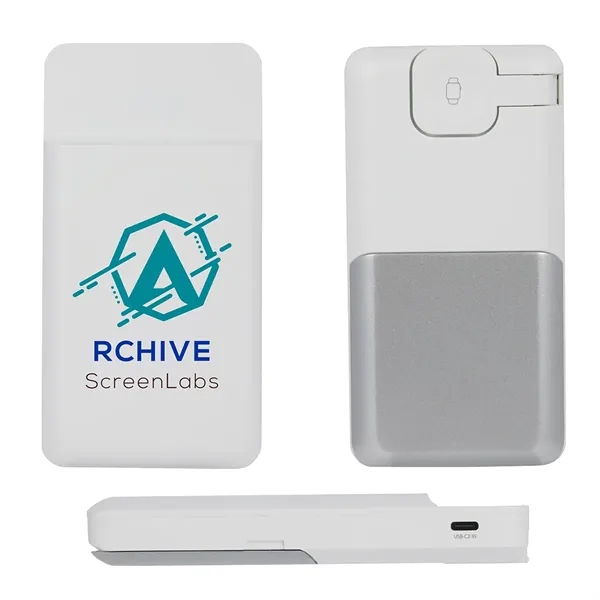 10000mAh 20W PD Power Bank with 15W Wireless Charger, Watch Charger... from ASI 36730 Ariel Premium Supply Inc