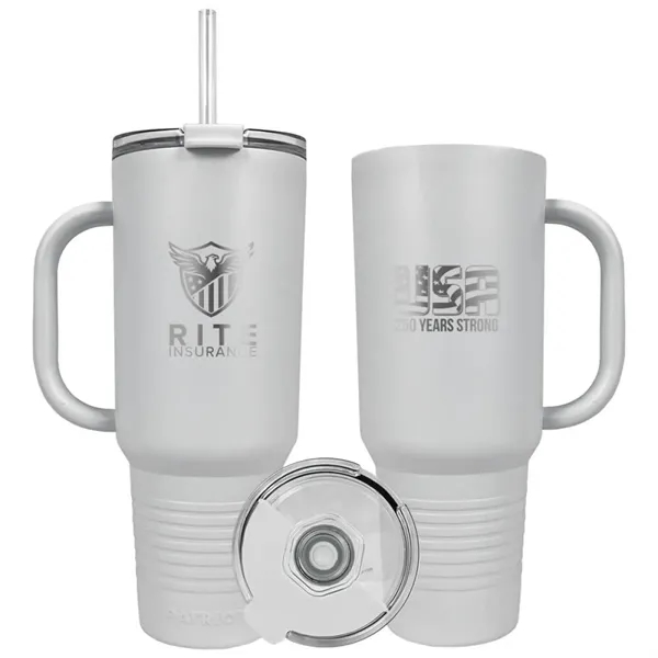 Atten-hut! Officer on deck! Meet The Major, the 40oz stainless steel... from ASI 61005 Hirsch Gift Inc