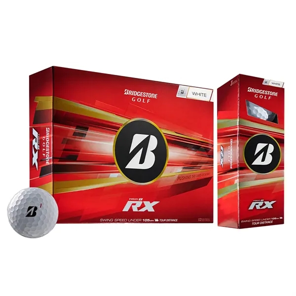 Bridgestone Tour B RX golf balls; Box contains 12 white balls... from ASI 38120 Ball Pro / Diversified Quality Kitchenware