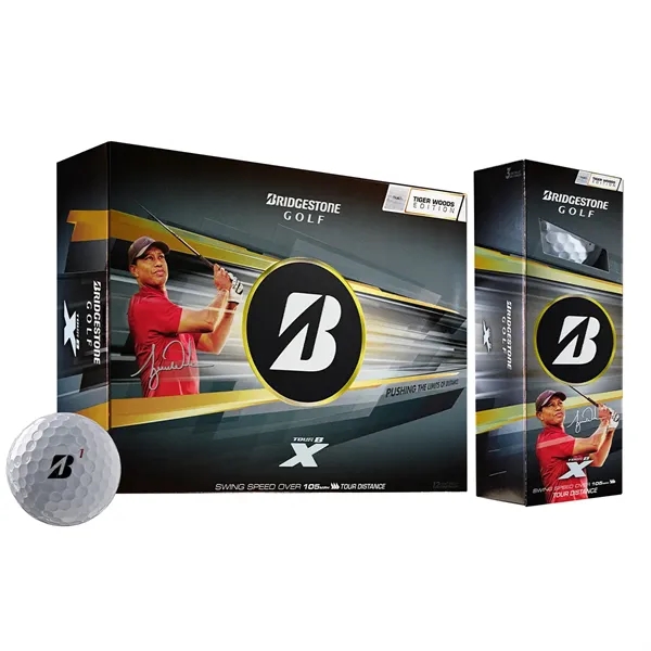 Bridgestone Tour B Tiger Woods golf balls; Box contains 12 golf... from ASI 38120 Ball Pro / Diversified Quality Kitchenware