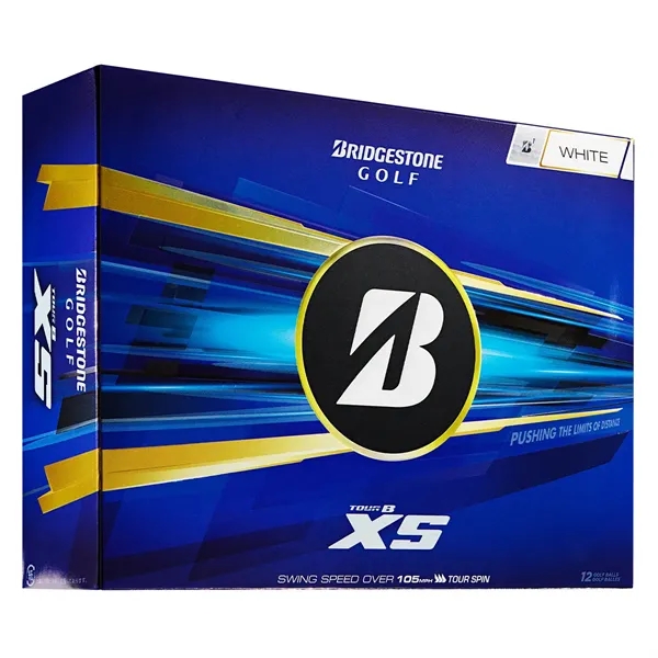 Bridgestone Tour B XS golf balls; Box contains 12 white balls... from ASI 38120 Ball Pro / Diversified Quality Kitchenware