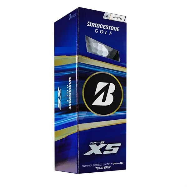 Bridgestone Tour B XS golf balls; Box contains 12 white balls... from ASI 38120 Ball Pro / Diversified Quality Kitchenware