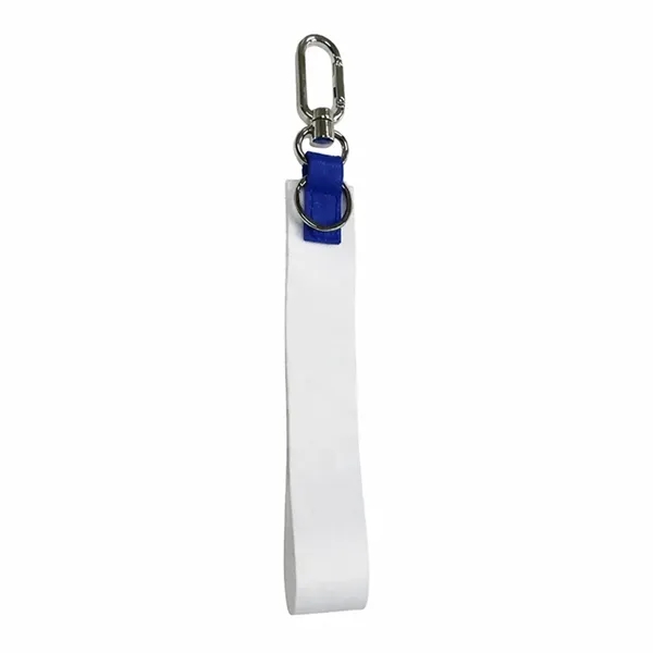 Full color sublimated wristlet keychain, promotional and reusable, custom printed and... from ASI 67557 LimeLight Ent