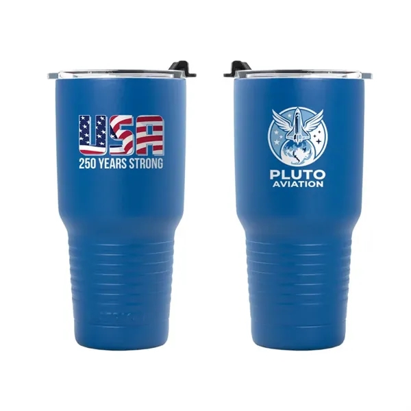 Versatility meets simplicity with our classic 20oz stainless steel tumbler.... from ASI 61005 Hirsch Gift Inc / Hirsch Gift Executive HG Patriot