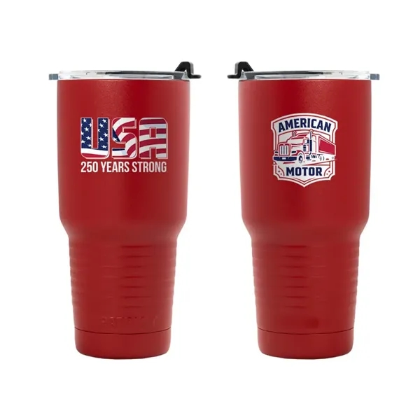 Versatility meets simplicity with our classic 20oz stainless steel tumbler.... from ASI 61005 Hirsch Gift Inc / Hirsch Gift Executive HG Patriot