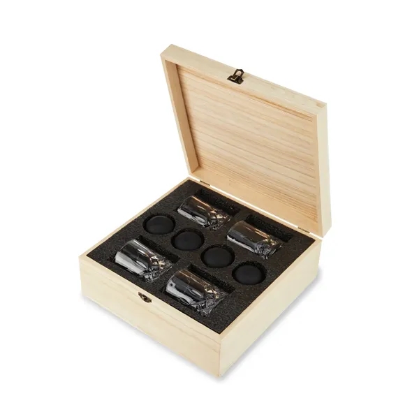 Drink in style with this iconic crystal whiskey glass set.... from ASI 61966 HPG / HPG Gold Beacon Premium Brands