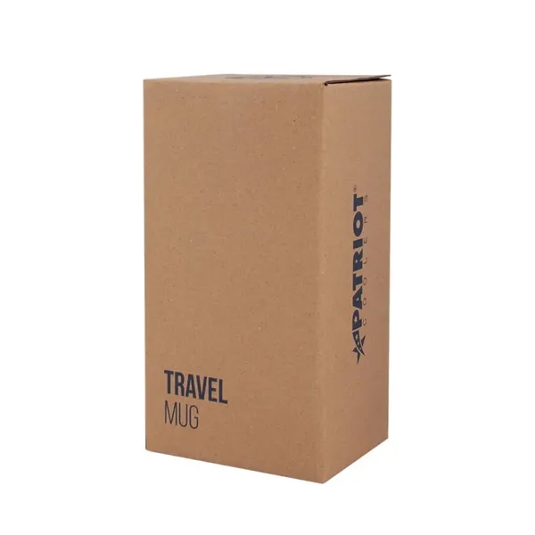 The Patriot 19oz insulated stainless steel mug keeps your favorite drink... from ASI 61005 Hirsch Gift Inc