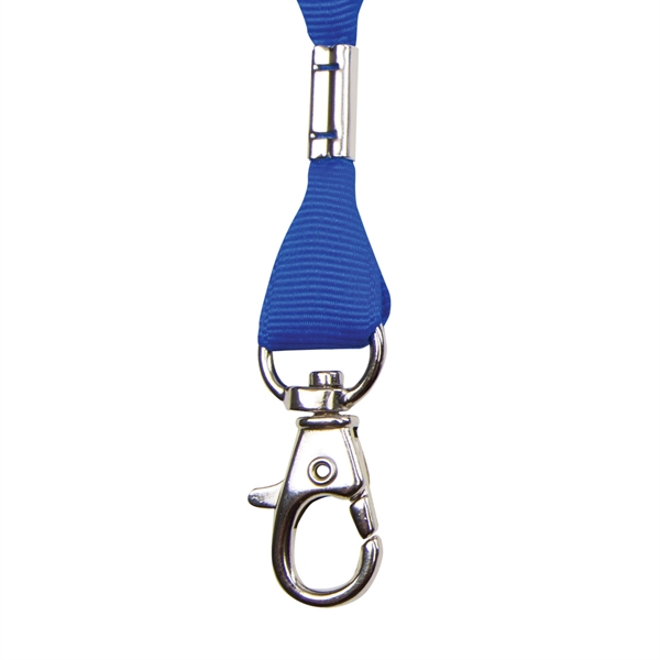 Screen printed 5/8" lanyard made of grosgrain poly ribbon material.... from ASI 54100 Fields Manufacturing Inc / Fields