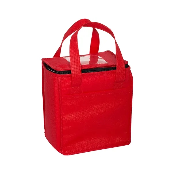 Square lunch bag with aluminum foil insulation lining, ID slot, 16"... from ASI 79530 Prime Line