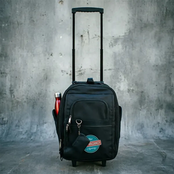 Travel in style and convenience with this Deluxe Expandable Backpack On... from ASI 41511 Brainchild USA Inc / BrainChild Gift Club