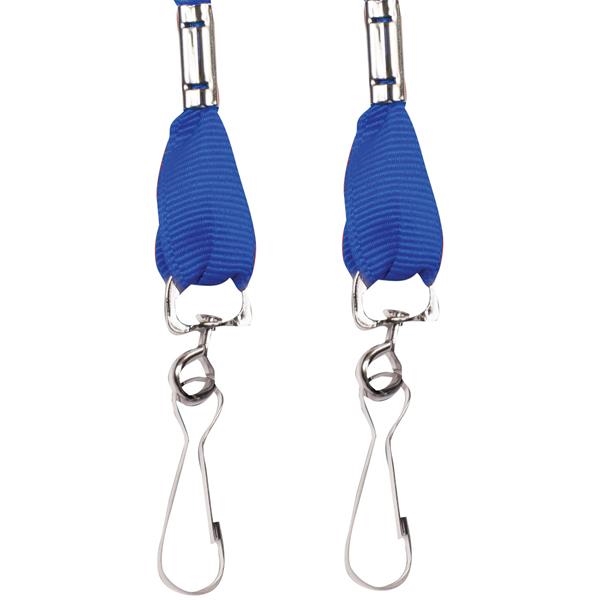 One ply cotton with reflective lines woven in lanyard, 5/8" x... from ASI 54100 Fields Manufacturing Inc