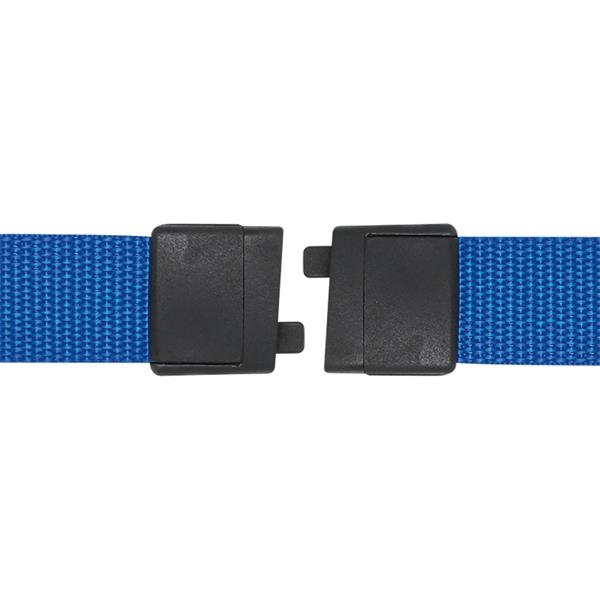 One ply cotton with reflective lines woven in lanyard, 5/8" x... from ASI 54100 Fields Manufacturing Inc