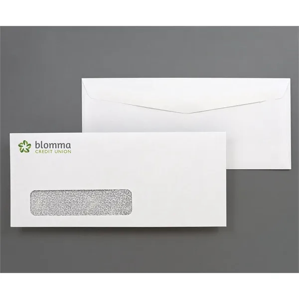#10 Business Envelope w/Standard Window on front with security tint inside... from ASI 95280 Warwick Publishing Co / Warwick