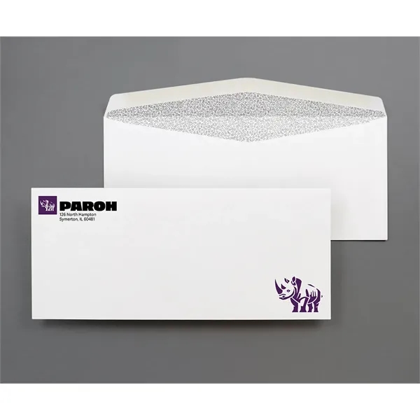 #10 White Business Envelope with security tint inside... from ASI 95280 Warwick Publishing Co / Warwick