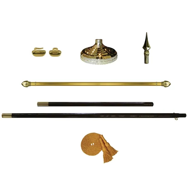 30" x 48" Premium Custom Digitally Printed Gonfalon V-Cut Banner with... from ASI 80228 Quinn