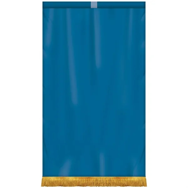 30" x 48" Premium Custom Digitally Printed Gonfalon Straight Cut Fringed... from ASI 80228 Quinn