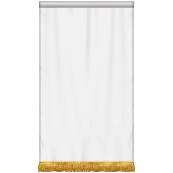 30" x 48" Premium Custom Digitally Printed Gonfalon Straight Cut Fringed... from ASI 80228 Quinn