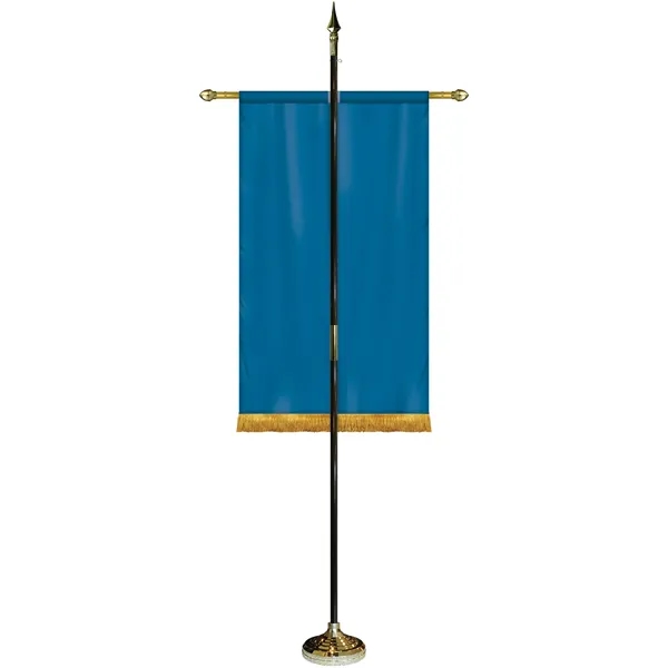 30" x 48" Premium Custom Digitally Printed Gonfalon Straight Cut Banner... from ASI 80228 Quinn