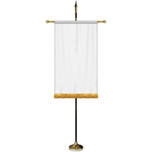 30" x 48" Premium Custom Digitally Printed Gonfalon Straight Cut Banner... from ASI 80228 Quinn