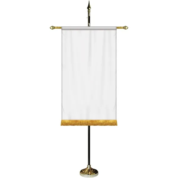Custom Premium Straight Cut and Fringed Gonfalon 30" x 48" with... from ASI 80228 Quinn