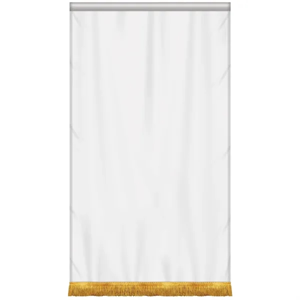 36" x 60" Premium Custom Digitally Printed Gonfalon Straight Cut Fringed... from ASI 80228 Quinn