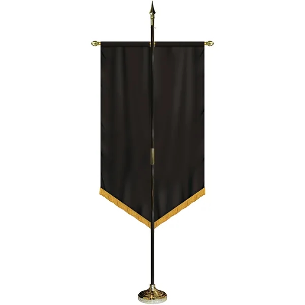 36" x 60" Premium Custom Digitally Printed Gonfalon V-Cut Banner with... from ASI 80228 Quinn