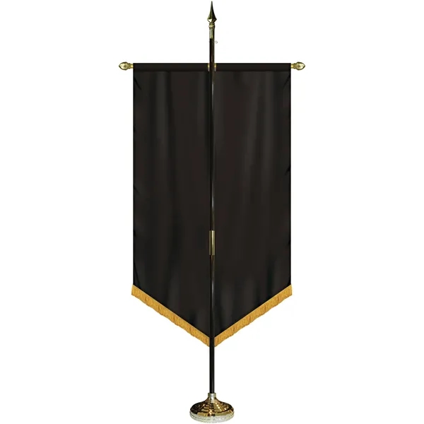 36" x 60" Premium Custom Digitally Printed Gonfalon V-Cut Banner with... from ASI 80228 Quinn