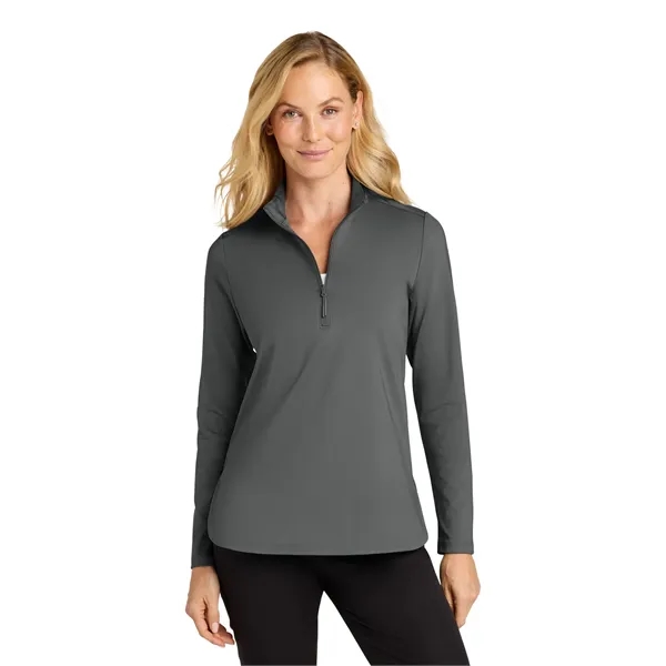 Port Authority Ladies C-FREE Double Knit 1/4-Zip... from ASI 84863 SanMar